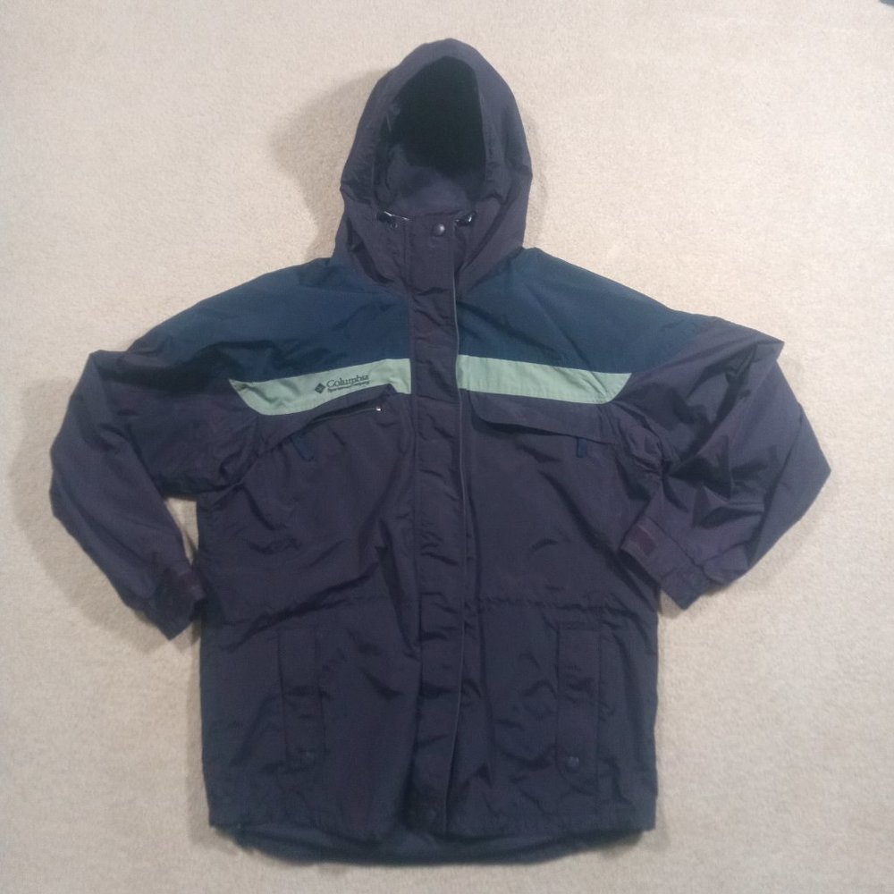 Columbia Sportswear Women's Nylon Full Zip Purple Jacket Size L